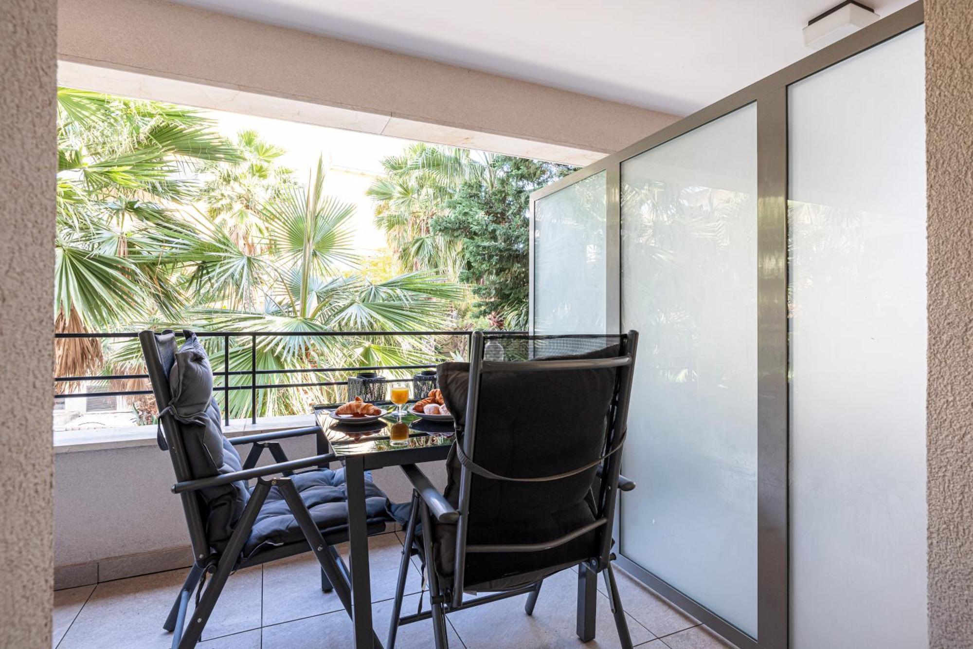 Studio Centre Terrasse Climatisation 50M Plage ม็องตง ภายนอก รูปภาพ